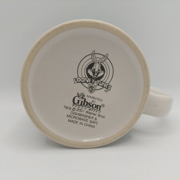 Looney Tunes - Vintage 2000 Bugs Bunny Carrot Coffee Tea Cup Warner Bros - Picture 7 of 7